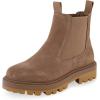 image:imageCUSHIONAIRE Womens Derby Genuine Suede Chelsea boot Memory Foam Wide Widths AvailableCamel Suede