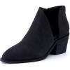 image:imageCUSHIONAIRE Womens Edith cut out ankle bootie Memory Foam Wide Widths AvailableBlack