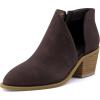 image:imageCUSHIONAIRE Womens Edith cut out ankle bootie Memory Foam Wide Widths AvailableBrown