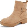 image:imageCUSHIONAIRE Womens Houston strap boot Memory Foam Wide Widths AvailableTan