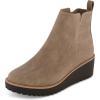 image:imageCUSHIONAIRE Womens Ilena wedge boot Memory Foam Wide Widths AvailableTaupe