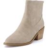 image:imageCUSHIONAIRE Womens Rowdy Western Boot Memory Foam Wide Widths AvailableBeige