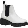 image:imageCUSHIONAIRE Womens Sasha slip on chelsea boot Memory FoamWhiteBlack