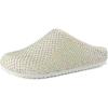 image:imageCUSHIONAIRE Womens Shimmer Rhinestone Bling Footbed Clog with ComfortWhite