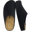 image:imageCUSHIONAIRE Womens Sils Knit Cork Footbed Clog with ComfortBlack