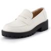 image:imageCUSHIONAIRE Womens Wonder Slip on Loafer Memory Foam Wide Widths AvailableCream