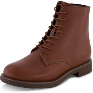 image:imageCUSHIONAIRE Womens Bespoke lace up Boot Memory Foam Wide Widths AvailableCognac