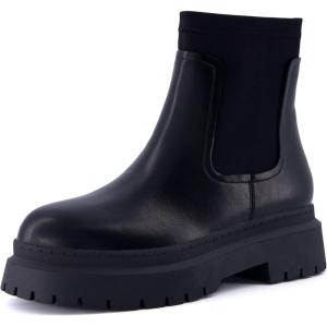image:imageCUSHIONAIRE Womens Dee Chelsea Stretch boot Memory Foam Wide Widths AvailableBlack