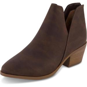 image:imageCUSHIONAIRE Womens Elodie Ankle Boot Memory Foam Wide Widths AvailableBrown