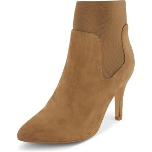 image:imageCUSHIONAIRE Womens Geneva Stretch dress bootie with Memory Foam Padding Wide Widths AvailableCamel