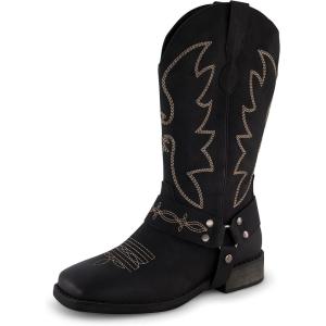 image:imageCUSHIONAIRE Womens Mustang Western Boot with Memory Foam Wide Widths AvailableBlack