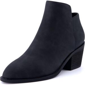 image:imageCUSHIONAIRE Womens Rip Ankle Bootie Memory Foam Wide Widths AvailableBlack