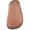 image:imageCUSHIONAIRE Womens Clay Genuine Leather footbed clog with Comfort paddingBlush