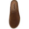 image:imageCUSHIONAIRE Womens Clay Genuine Leather footbed clog with Comfort paddingBrown