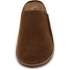 image:imageCUSHIONAIRE Womens Clay Genuine Leather footbed clog with Comfort paddingBrown