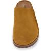 image:imageCUSHIONAIRE Womens Clay Genuine Leather footbed clog with Comfort paddingTan