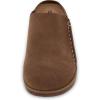 image:imageCUSHIONAIRE Womens Clay Genuine Leather footbed clog with Comfort paddingTaupe