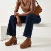 image:imageCUSHIONAIRE Womens Gibbons Faux Wood Clog with Memory Foam Padding Wide Widths AvailableChestnut