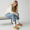 image:imageCUSHIONAIRE Womens Granola Previous Buckle Issue Fixed Genuine Suede Cork Footbed Platform Clog Comfort Wide Widths Available Chestnut 6