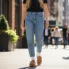 image:imageCUSHIONAIRE Womens Granola Previous Buckle Issue Fixed Genuine Suede Cork Footbed Platform Clog Comfort Wide Widths Available Chestnut 6