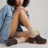 image:imageCUSHIONAIRE Womens Guest Faux Wood Clog with Memory Foam Padding Wide Widths AvailableBlack
