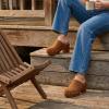 image:imageCUSHIONAIRE Womens Guest Faux Wood Clog with Memory Foam Padding Wide Widths AvailableChestnut