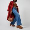 image:imageCUSHIONAIRE Womens Guest Faux Wood Clog with Memory Foam Padding Wide Widths AvailableChestnut