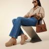 image:imageCUSHIONAIRE Womens Guest Faux Wood Clog with Memory Foam Padding Wide Widths AvailableSand