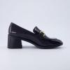 image:imageCUSHIONAIRE Womens Royal Block Heel Loafer Memory Foam Wide Widths AvailableCharcoal