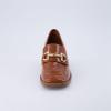 image:imageCUSHIONAIRE Womens Royal Block Heel Loafer Memory Foam Wide Widths AvailableCognac