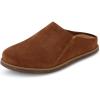 image:imageCUSHIONAIRE Womens Clay Genuine Leather footbed clog with Comfort paddingWhiskey