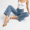 image:imageCUSHIONAIRE Giselle Clear Kitten Heels for Women Comfortable and Stylish Low Heeled Mules Dressy SlipOn DesignClear
