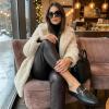 image:imageCUSHIONAIRE Yummy Slip On Womens Mules Business Casual Loafers for Women with Low Heel and Metal Chain Detail  Run Small Size UpBlack