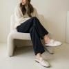 image:imageCUSHIONAIRE Yummy Slip On Womens Mules Business Casual Loafers for Women with Low Heel and Metal Chain Detail  Run Small Size UpBone