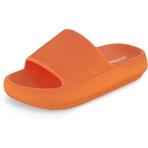 image:imageCUSHIONAIRE Kids Feather pool slide with ComfortTangerine