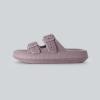 image:imageCUSHIONAIRE Fame Pillow Recovery Sandals for Women Adjustable Double Buckle Waterproof EVA Cloud Slides for WomenIris