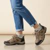 image:imageCUSHIONAIRE Brig Womens Hiking Shoes Supportive Trail Shoes for Women with Waterproof Protection and Arch SupportBrown M