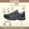 image:imageCUSHIONAIRE Brig Womens Hiking Shoes Supportive Trail Shoes for Women with Waterproof Protection and Arch SupportGray M
