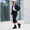 image:imageCUSHIONAIRE Parade PullOn Womens Boots Lightweight Lug Sole Chelsea Style Ankle Boots for Women with Detailed StitchingBlack