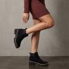 image:imageCUSHIONAIRE Parade PullOn Womens Boots Lightweight Lug Sole Chelsea Style Ankle Boots for Women with Detailed StitchingBlack