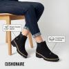 image:imageCUSHIONAIRE Parade PullOn Womens Boots Lightweight Lug Sole Chelsea Style Ankle Boots for Women with Detailed StitchingBlack