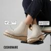 image:imageCUSHIONAIRE Parade PullOn Womens Boots Lightweight Lug Sole Chelsea Style Ankle Boots for Women with Detailed StitchingBone