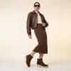 image:imageCUSHIONAIRE Parade PullOn Womens Boots Lightweight Lug Sole Chelsea Style Ankle Boots for Women with Detailed StitchingChocolate