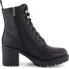 image:imageCUSHIONAIRE Womens James lace up boot Memory Foam Wide Widths AvailableBlack Nappa