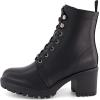 image:imageCUSHIONAIRE Womens James lace up boot Memory Foam Wide Widths AvailableBlack Nappa