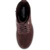 image:imageCUSHIONAIRE Womens James lace up boot Memory Foam Wide Widths AvailableChocolate Faux Suede