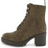 image:imageCUSHIONAIRE Womens James lace up boot Memory Foam Wide Widths AvailableKhaki Faux Suede
