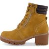 image:imageCUSHIONAIRE Womens Ramsey Lace up boot Memory Foam Wide Widths AvailableHoney