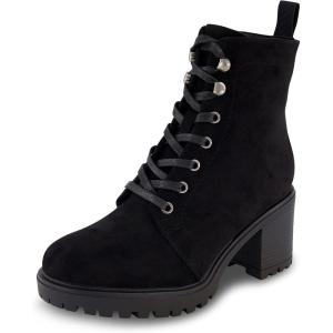 image:imageCUSHIONAIRE Womens James lace up boot Memory Foam Wide Widths AvailableBlack Faux Suede