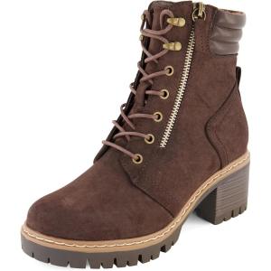 image:imageCUSHIONAIRE Womens Ramsey Lace up boot Memory Foam Wide Widths AvailableBrown